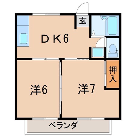 グリーンハイツ小幡の物件間取画像